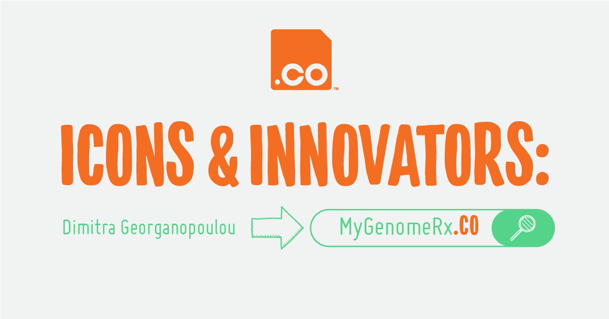 MyGenomeRx.CO | Icons & Innovators: Dimitra Georganopoulou